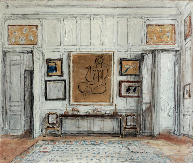 Pierre Bergian, Interior (courtesy de Givenchy Family Collection