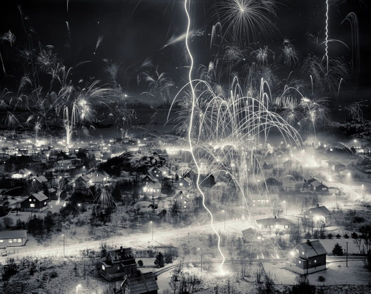 Joakim Eskildsen, Fireworks 1991, Pigment print Edition of 21, 51.3 x 72 cm / 20.2 x 28.3 in