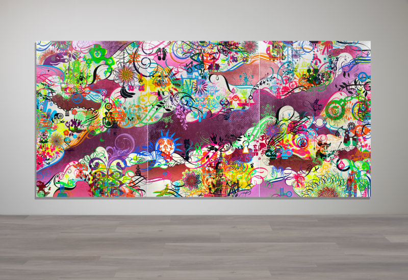 Ryan McGinness , Pedaling in Sauerkraut