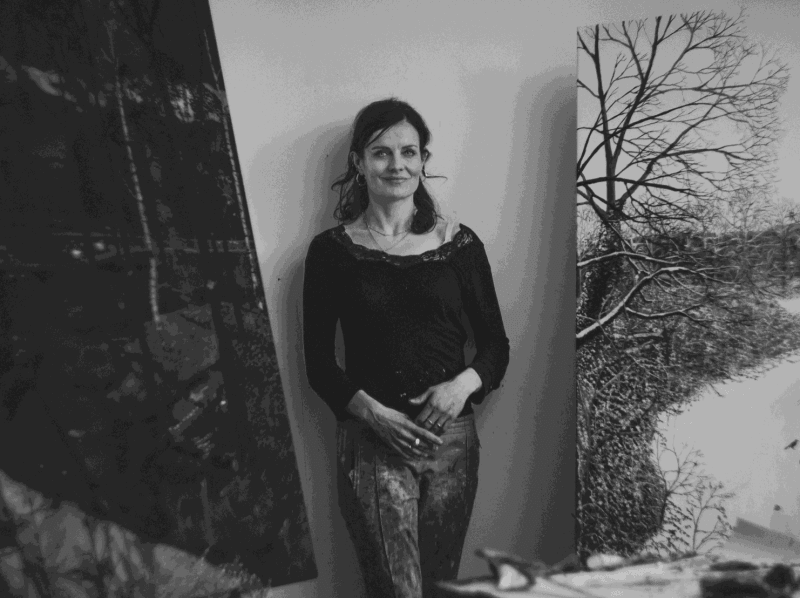 Emma Haworth in her studio