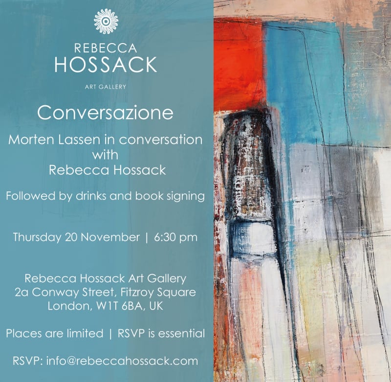 Morten Lassen in conversation with Rebecca Hossack