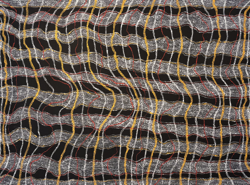 Footprints: the art of Julie Nangala Robertson and Sabrina Nangala Robertson