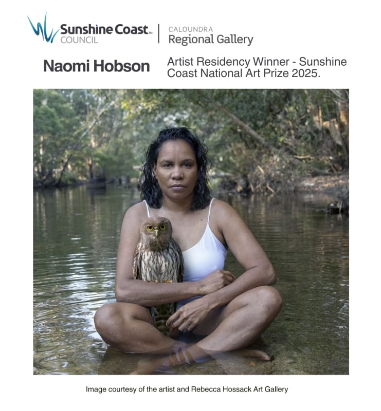 Naomi Hobson - Artist Residency Winner, Sunshine Coast Council