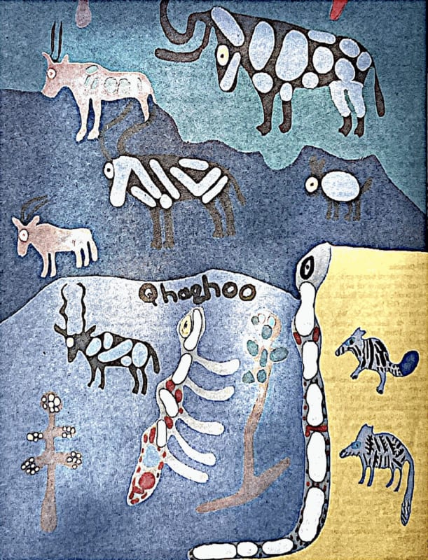 The Independent - Kung An Exhibition of African Bushman Art