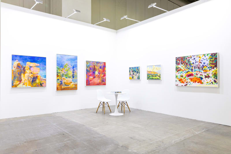 Tim Braden, English Garden, 2023 oil on panel 50 x 60.2 cm 19 3/4 x 23 3/4 in