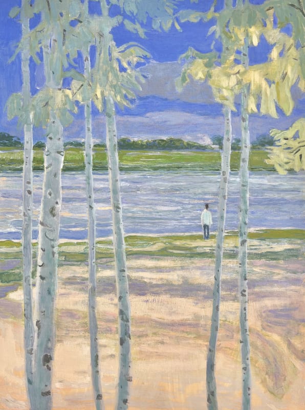 River of Years, 2024 oil on panel 40 x 30 cm 15 3/4 x 11 3/4 in