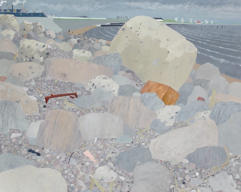 Frances Walker RSA, Foreshore at Footdee