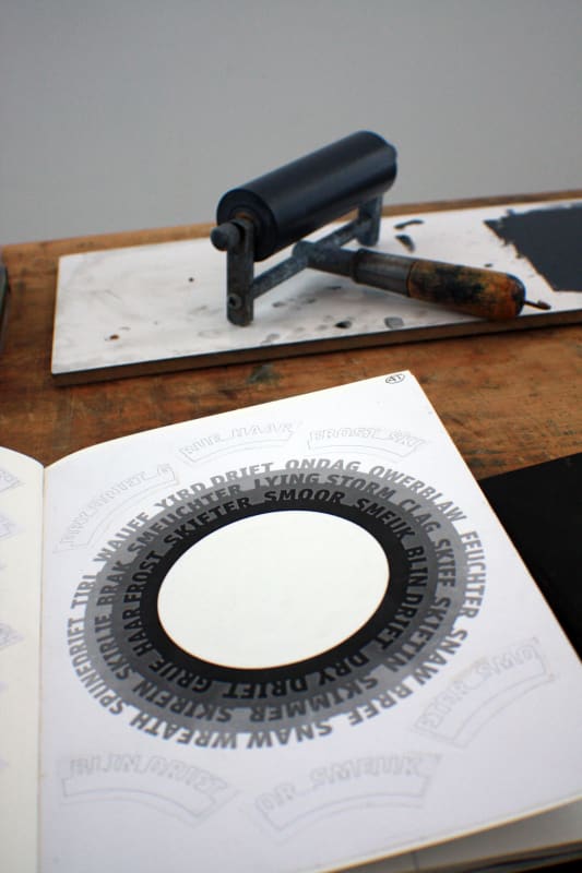 Arthur Watson's studio