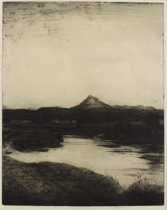 'Ben Ledi', etching RSA Collections