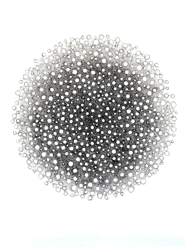 Lewis I, ink on watercolour paper