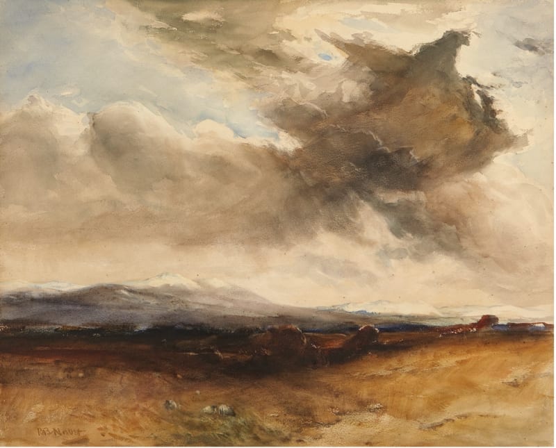 Landscape with Hail Cloud . RSA Diploma Collection
