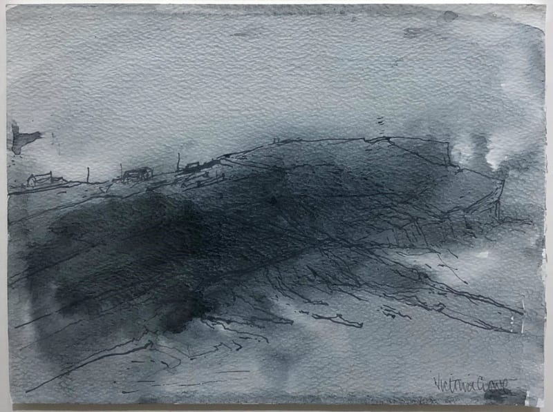 Victoria Crowe RSA, Cliff Outline