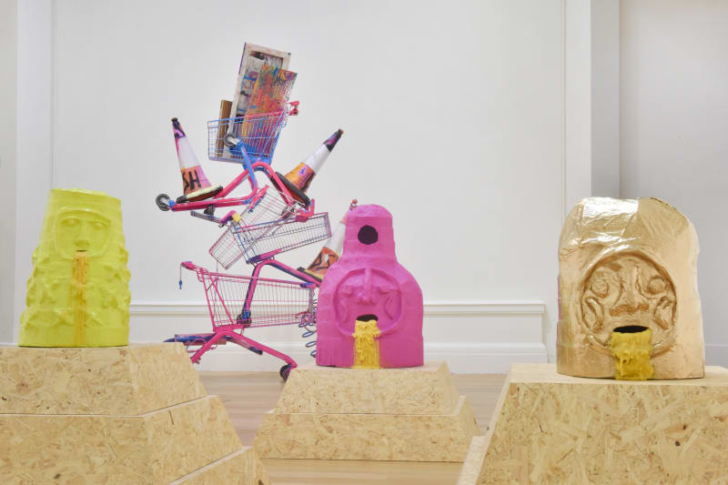 Foreground: Emma Weaver, Background: Hooligan Sadikson