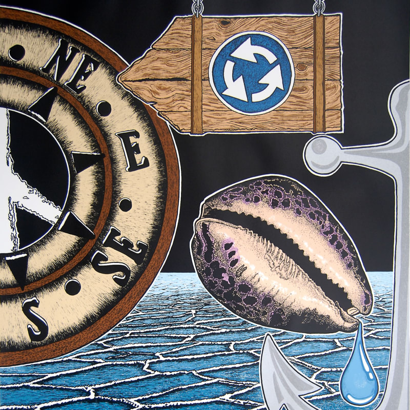 Ade Adesina, Revolver II (detail)