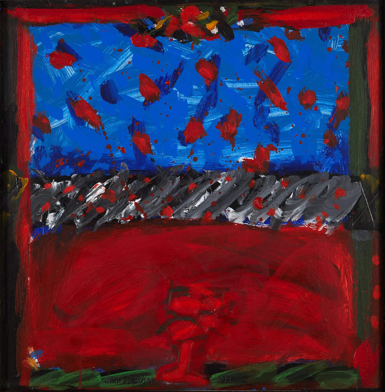 Dennis Buchan RSA, Christmas Window near the Shore