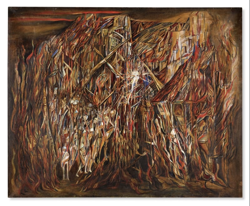 L’Incendie II – Cortesia Sotheby's