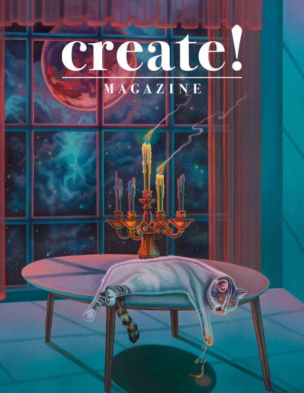 Create! Magazine Issue 41, Interview with artist Jennifer Agricola Mojica
