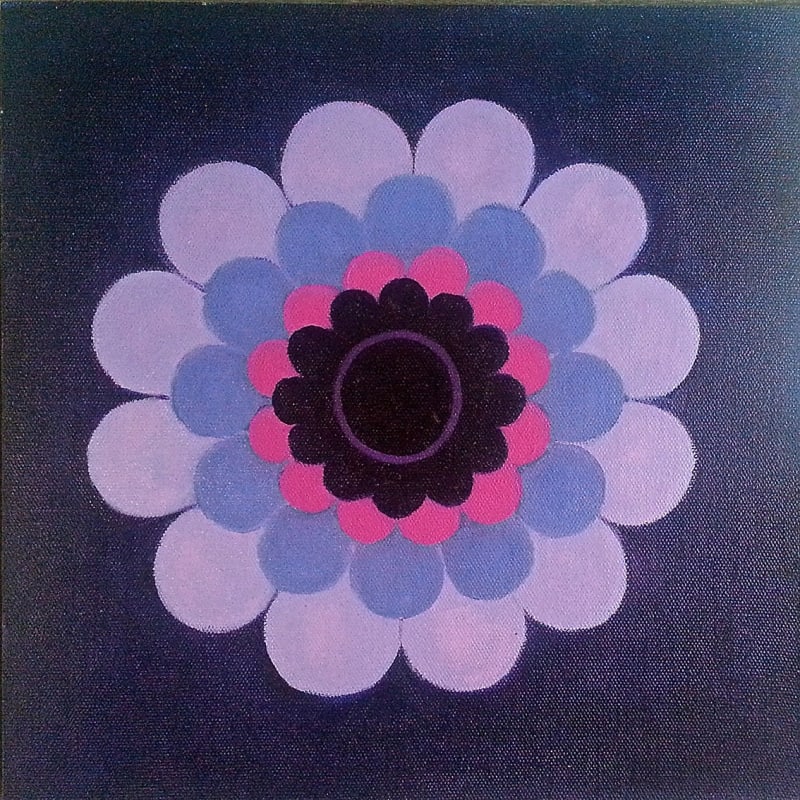Kate Daw, Purple Flower (one), 2015