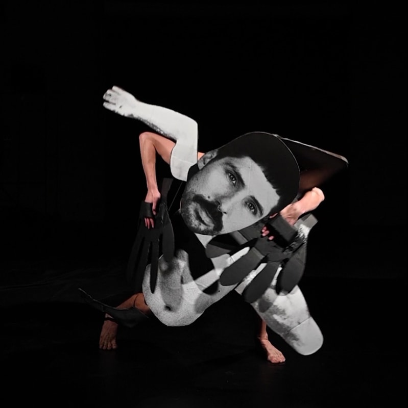 Jake Preval, Dithyramb, 2021, still from three-channel video installation (detail).