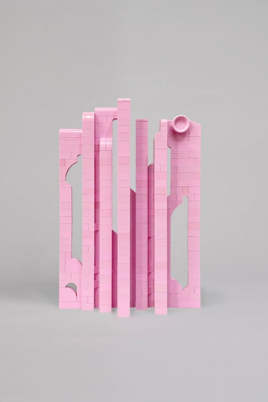 Jan van Schaik, Fleetwing, 2021 reconfigured Lego, 19cm x 24.5cm x 2.3cm