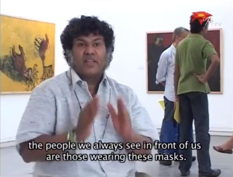 Black Paintings and Other Works, Chandraguptha Thenuwara