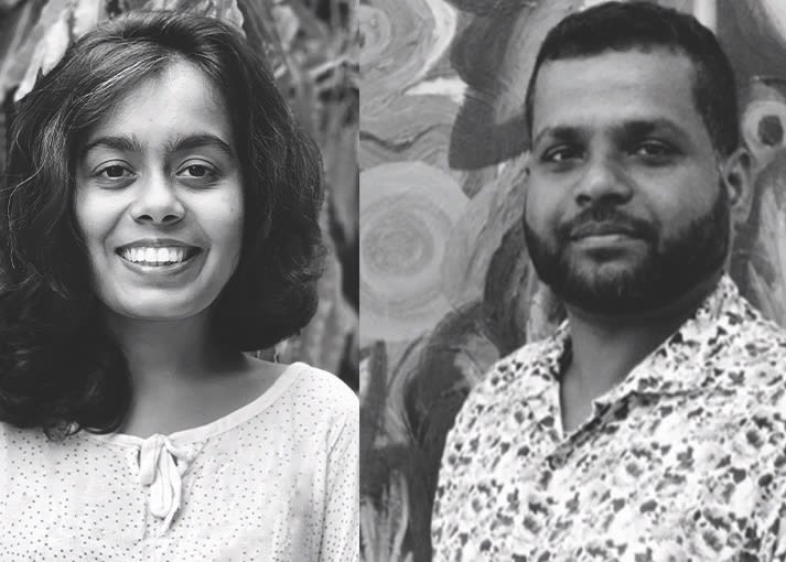 MARIYAM BEGUM SPEAKS TO ARTIST ARJUNA GUNARATHNE