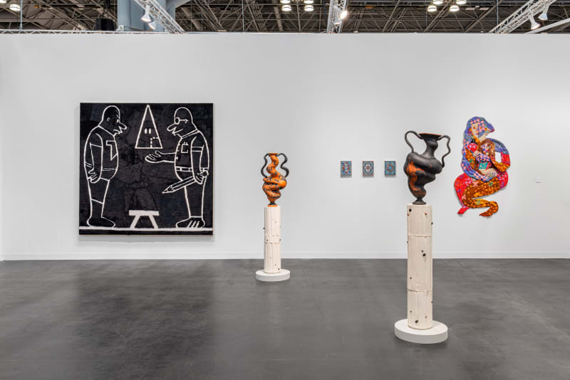 The Armory Show , Widline Cadet, Kour Pour, Maria A. Guzmán Capron, Trenton Doyle Hancock, and Cammie Staros.