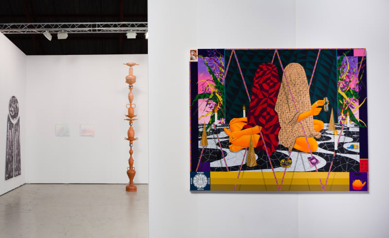 Fay Ray, Wendy White, Cammie Staros, and Amir H. Fallah, Art Los Angeles Contemporary 2019