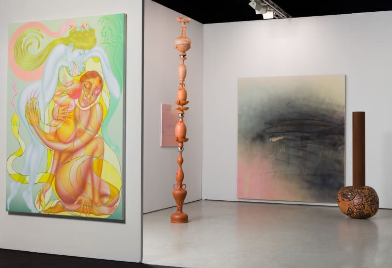 Fay Ray, Wendy White, Cammie Staros, and Amir H. Fallah, Art Los Angeles Contemporary 2019