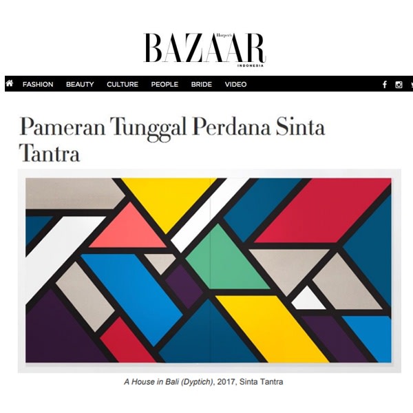Pameran Tunggal Perdana Sinta Tantra