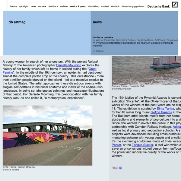 Picante: Jubilee Exhibition of the Deutsche Bank Pyramid Awards