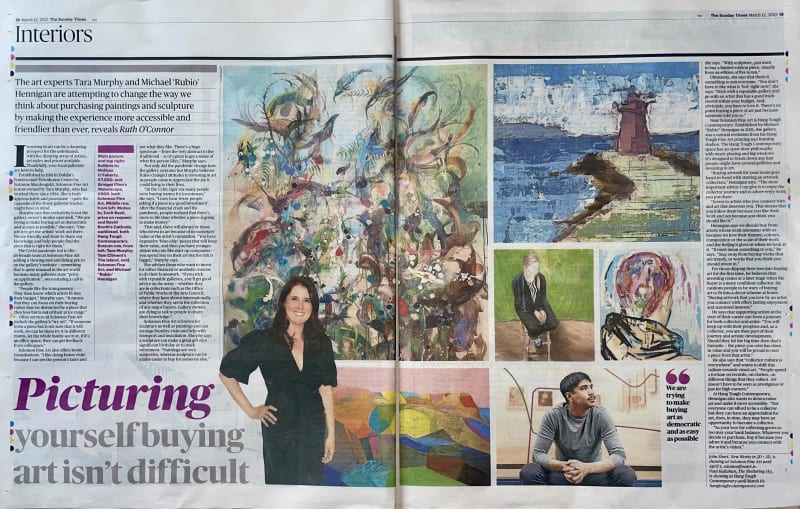 PICTURING YOURSELF BUYING ART ISN’T DIFFICULT