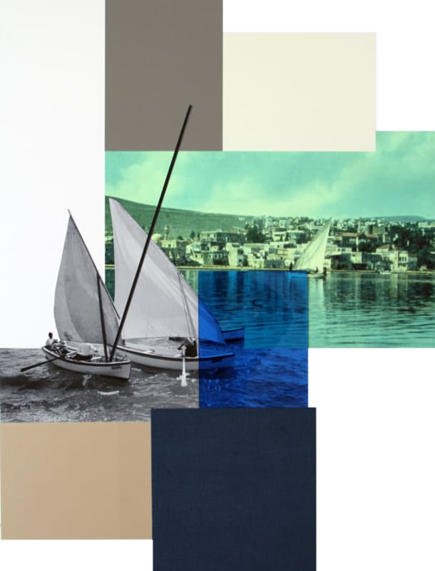 Tiberius 4# C-Print Archival Photography Collage and Plexiglas on fine art paper. 105 x 80 2017