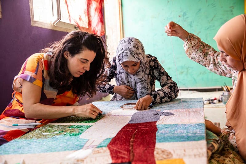 Parisian collective aims to put female artists on a firm financial footing, Margaux Derhy