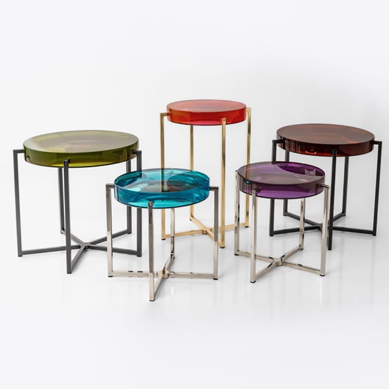 'Lens' Tables, Contemporary production