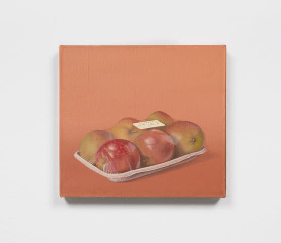 apples wrapped in plastic