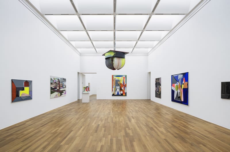 installation view Thomas Scheibitz