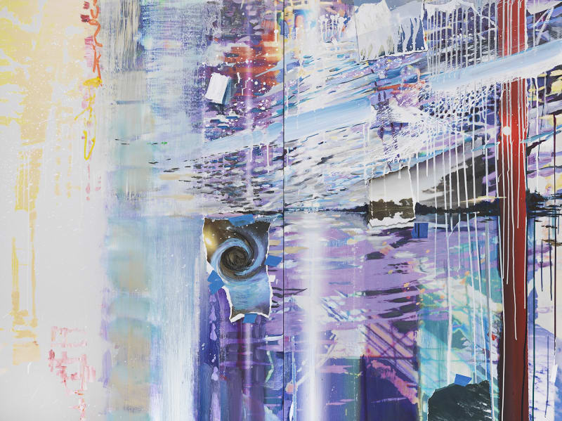 image of detail of sze painting