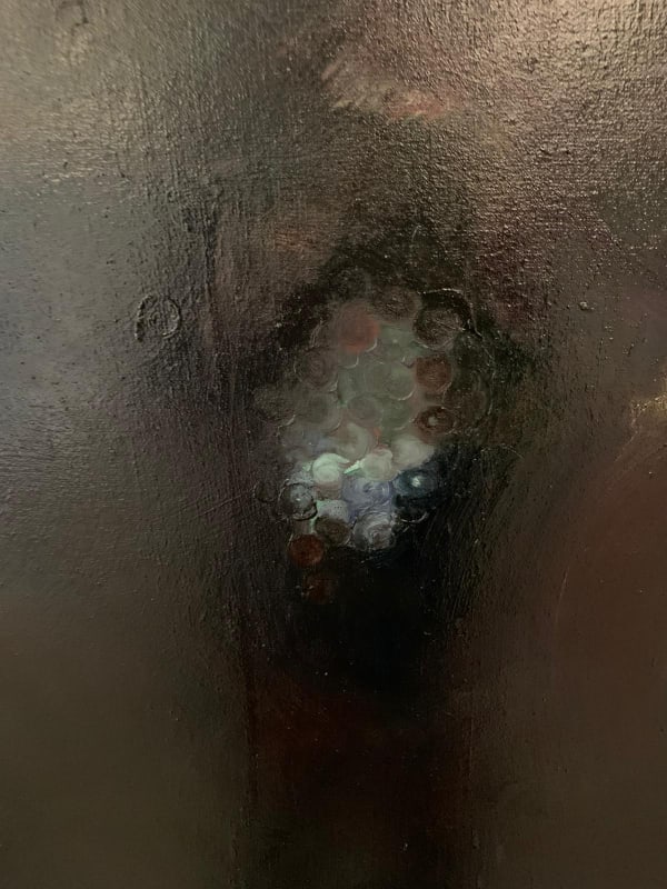 Detailed image of Bacchanale I by Richard Hoglund (2021) Photo courtesy of the The Bonnier Gallery