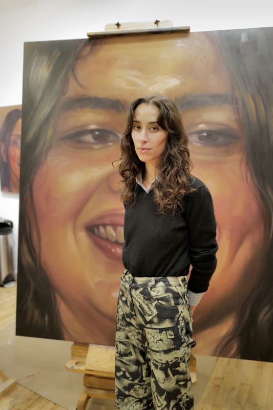 Portrait of Chloe Wise by Elisabet Davidsdottir 2022