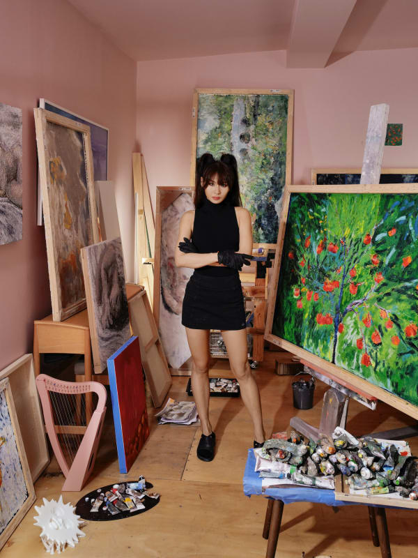 Portrait of Su Su by Elisabet Davidsdottir 2025