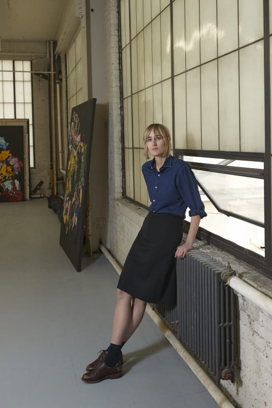 Portrait of Leelee Kimmel by ELisabet Davidsdottir 2018