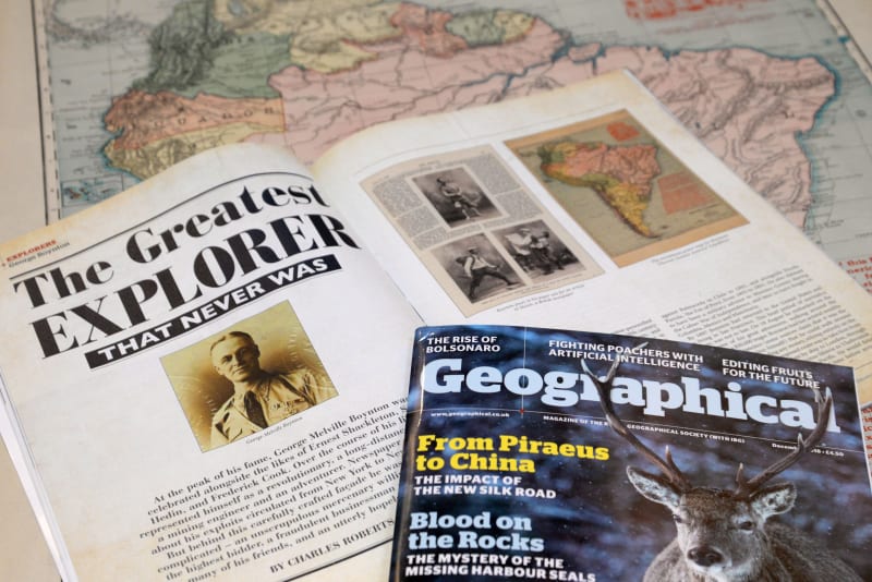 Geographical Magazine: "The Greatest Explorer That Never Was"