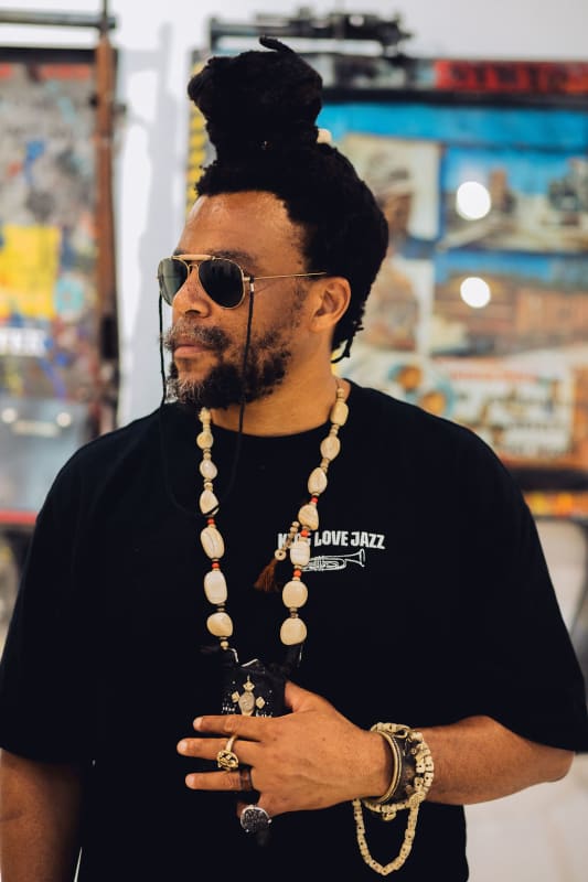 Ayanda Mabulu at The Melrose Gallery