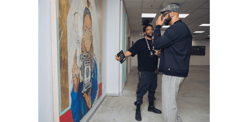 Ayanda Mabulu at The Melrose Gallery