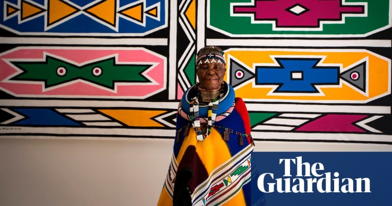 Renowned artist Esther Mahlangu urges Africans to hold onto their traditions