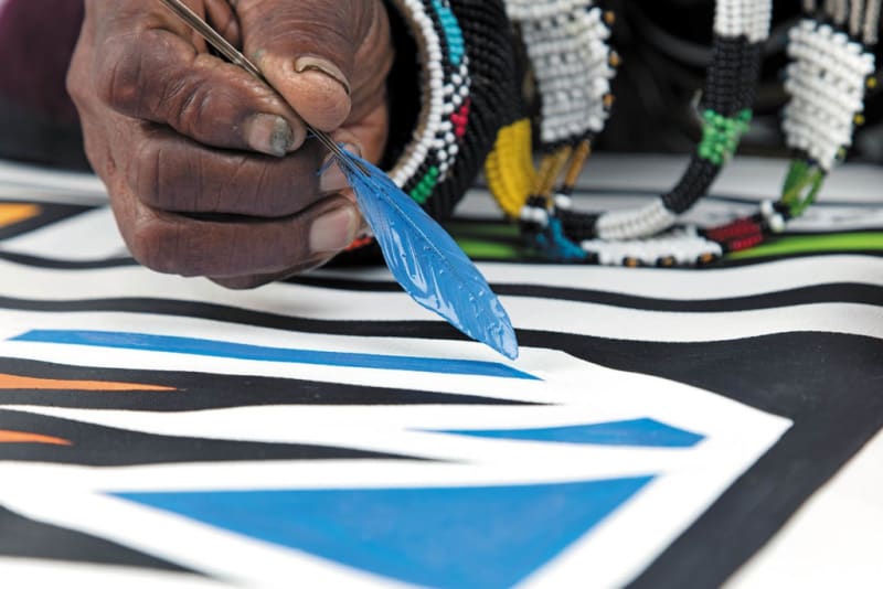 Esther Mahlangu’s gift to the World: The Geometry of Now