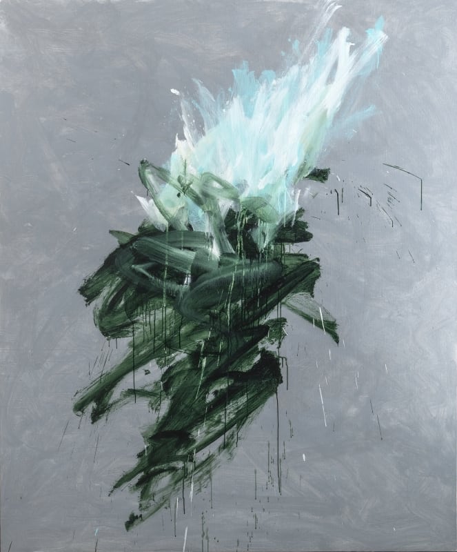 Fleeting Mountainscape, acrylic on canvas, 240 x 200 cm