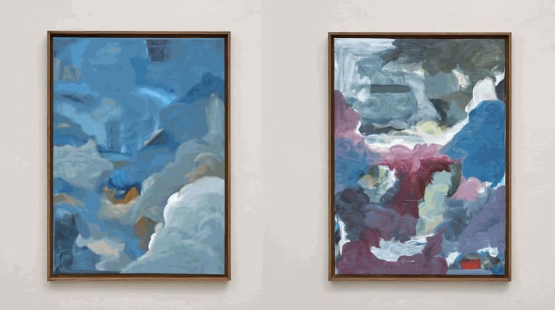Leila Bartell’s cloudscapes are breezily distorted, a response to an evermore digital world, Wallpaper Magazine