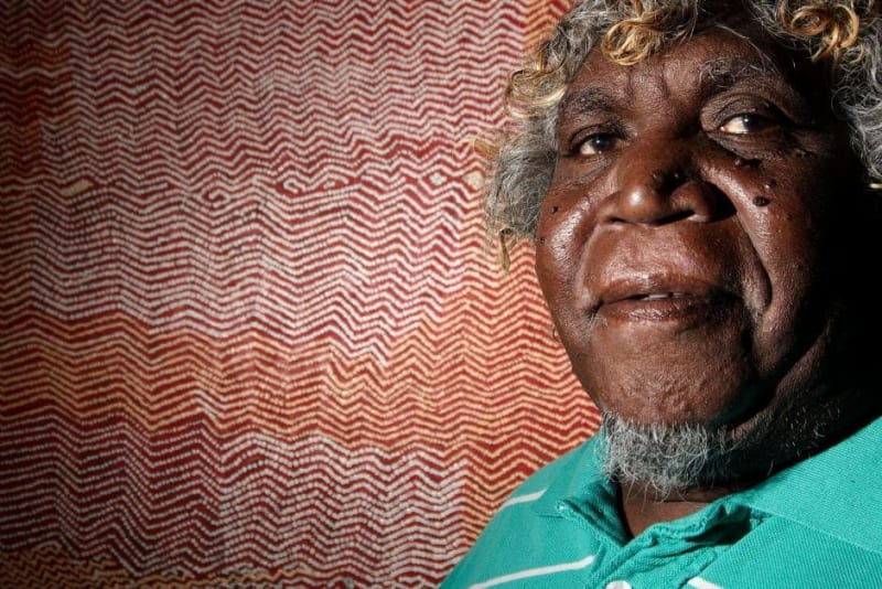 Portrait of Bobby West Tjupurrula